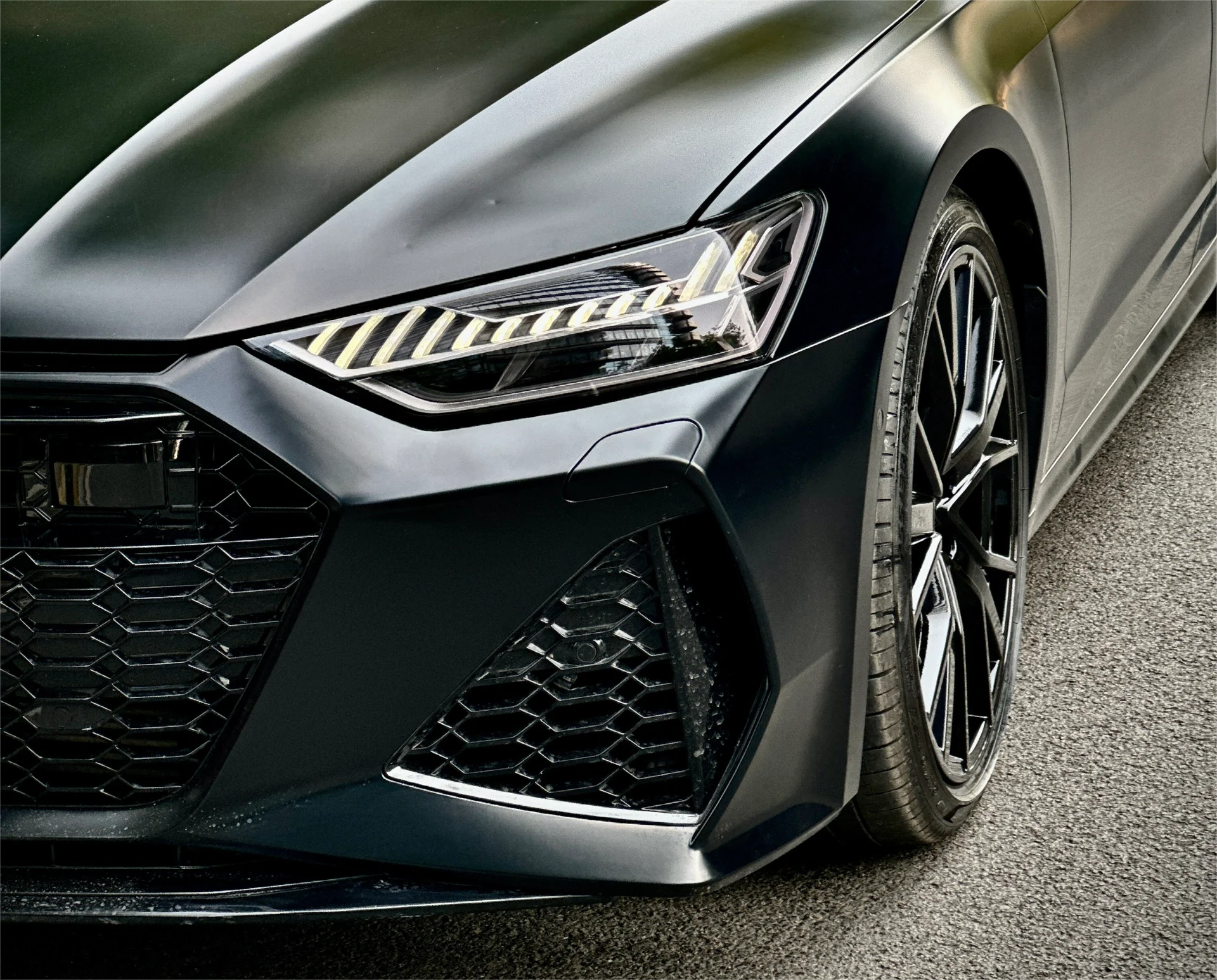 Satin Black Vinyl Wrap Car Wrap K-9500