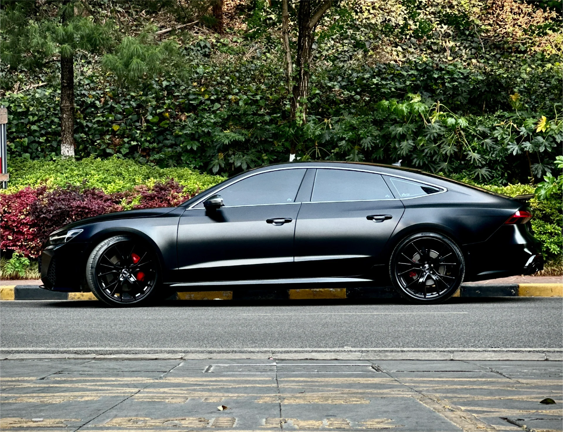 Satin Black Vinyl Wrap Car Wrap K-9500