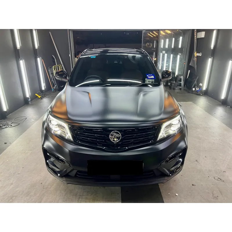 Best Satin Black Vinyl Wrap Car Wrap K9500