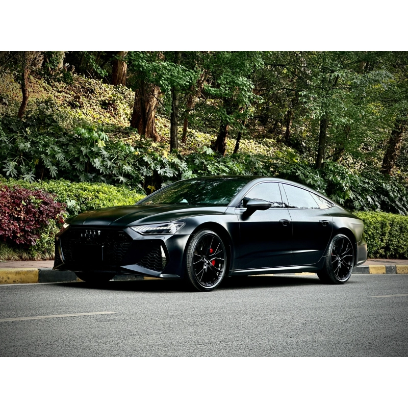 Satin Black Vinyl Wrap Car Wrap K-9500 02