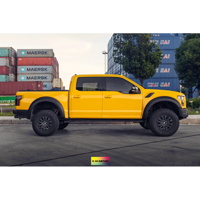 Sunflower Yellow Vinyl Car Wrap K-1921