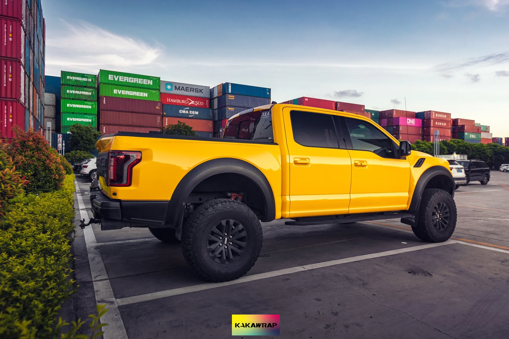 Sunflower Yellow Vinyl Car Wrap K-1921