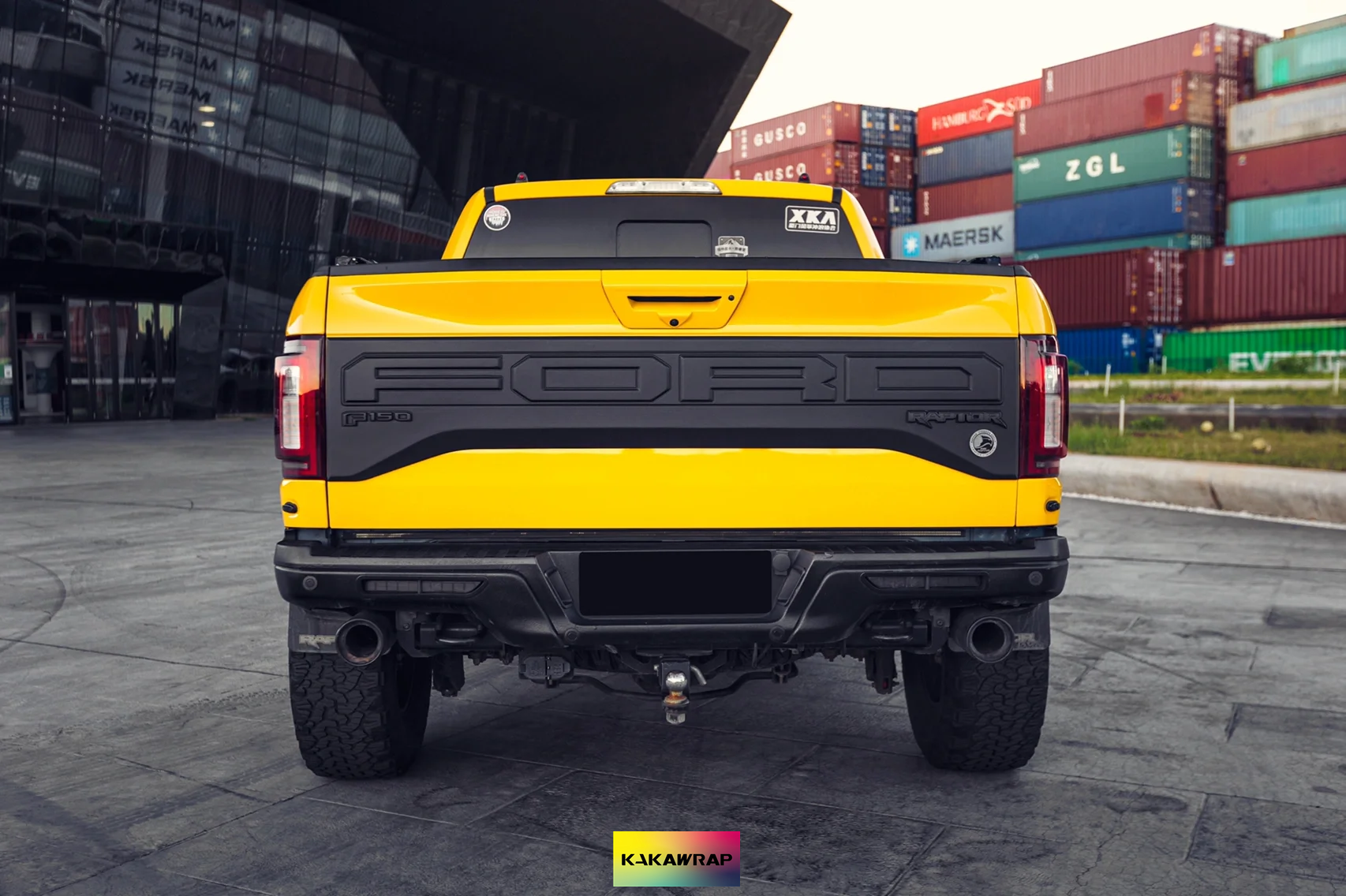 Sunflower Yellow Vinyl Car Wrap K-1921