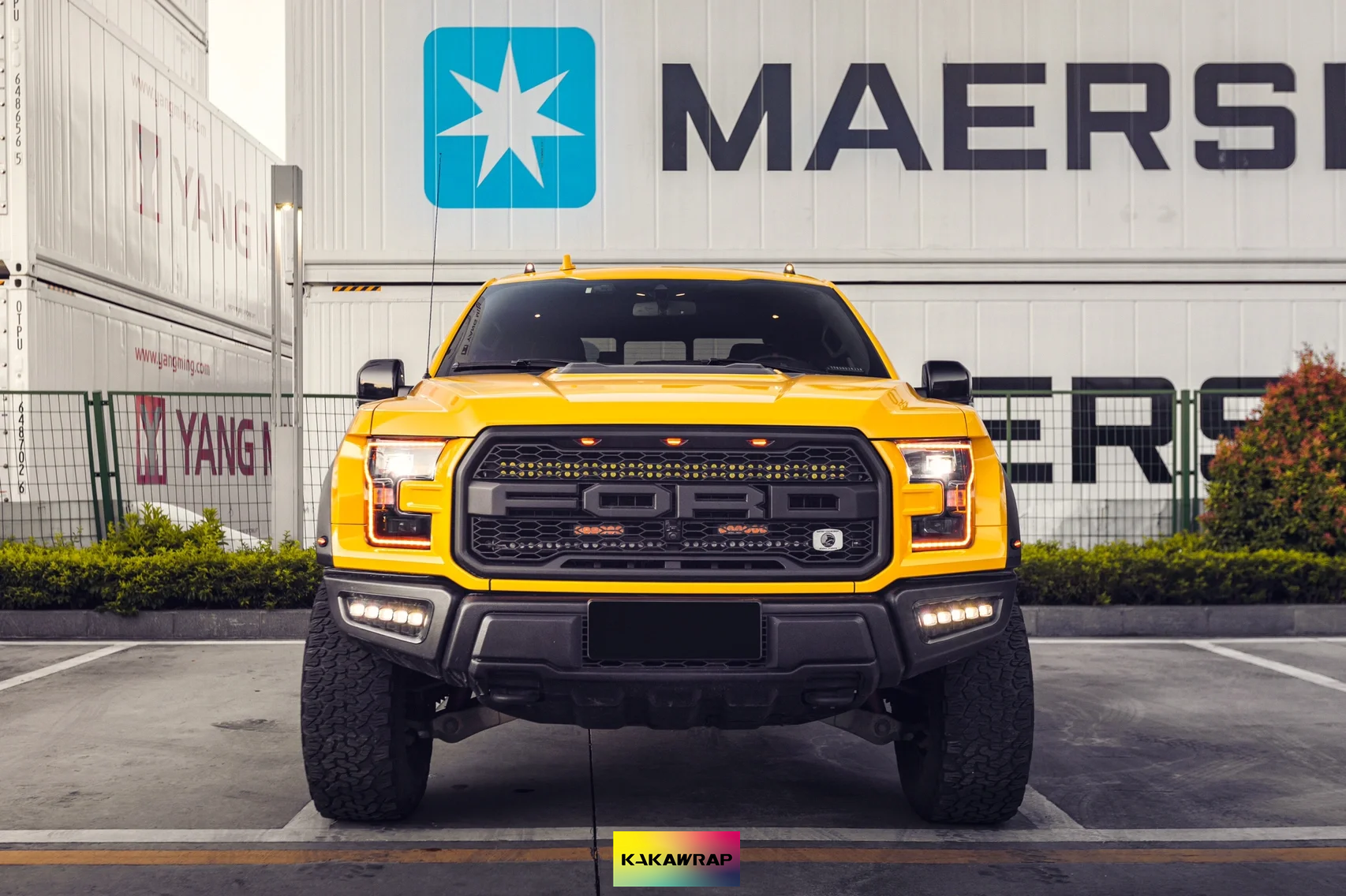 Sunflower Yellow Vinyl Car Wrap K-1921