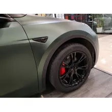 Ultra-Matte Emerald Green Vinyl Car Wrap K-1014