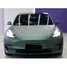 Ultra-Matte Emerald Green Vinyl Car Wrap K-1014