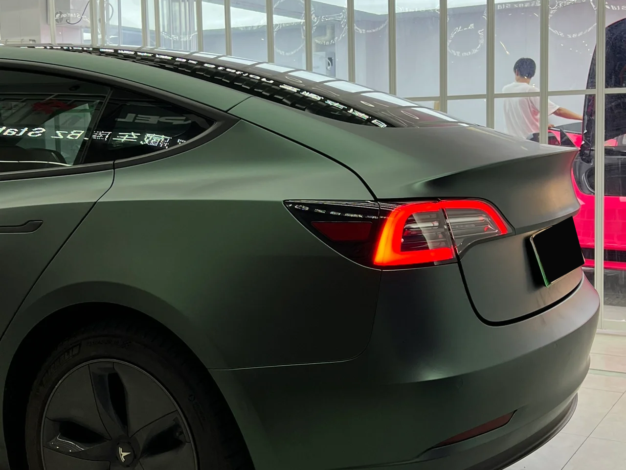 Ultra-Matte Emerald Green Vinyl Car Wrap K-1014