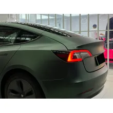 Ultra-Matte Emerald Green Vinyl Car Wrap K-1014