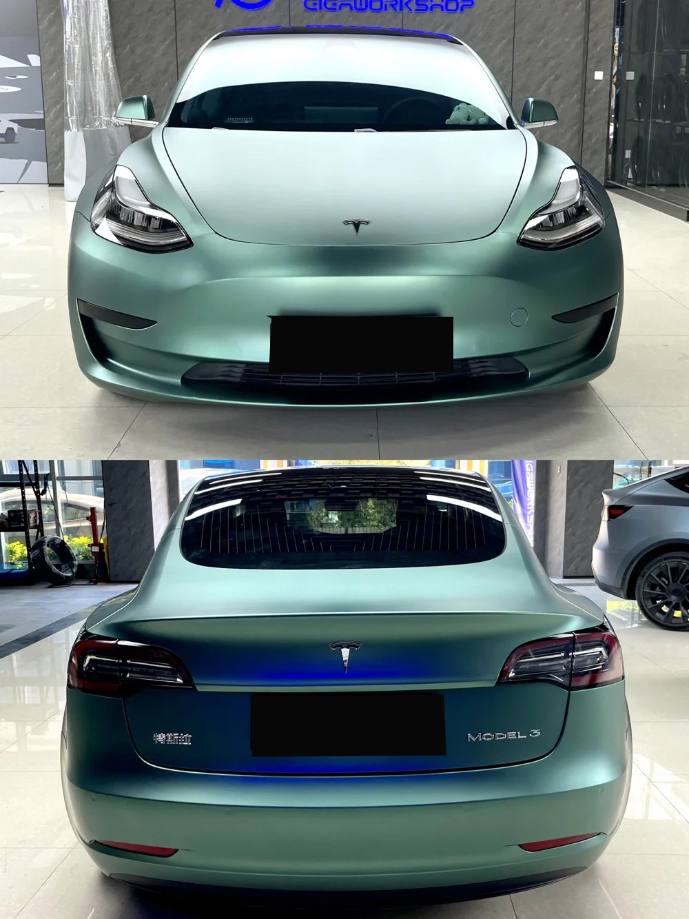 Ultra-Matte Midnight Green Vinyl Car Wrap K-1015