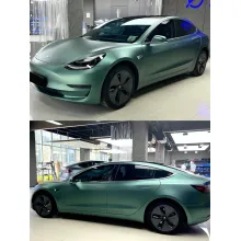 Ultra-Matte Midnight Green Vinyl Car Wrap K-1015