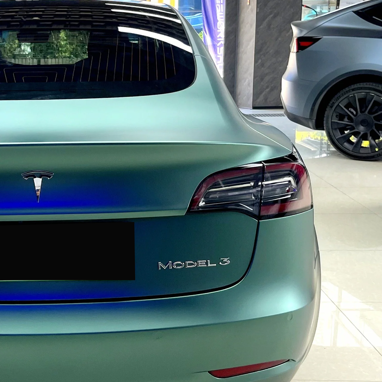 Ultra-Matte Midnight Green Vinyl Car Wrap K-1015