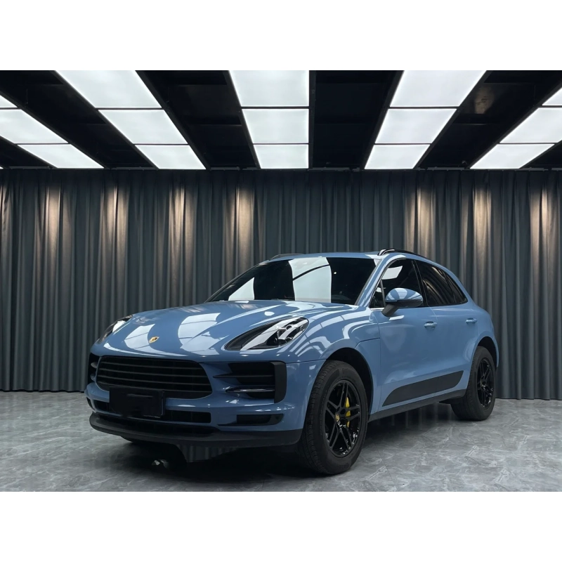 Glossy China Blue Vinyl Car Wrap K-1915 02