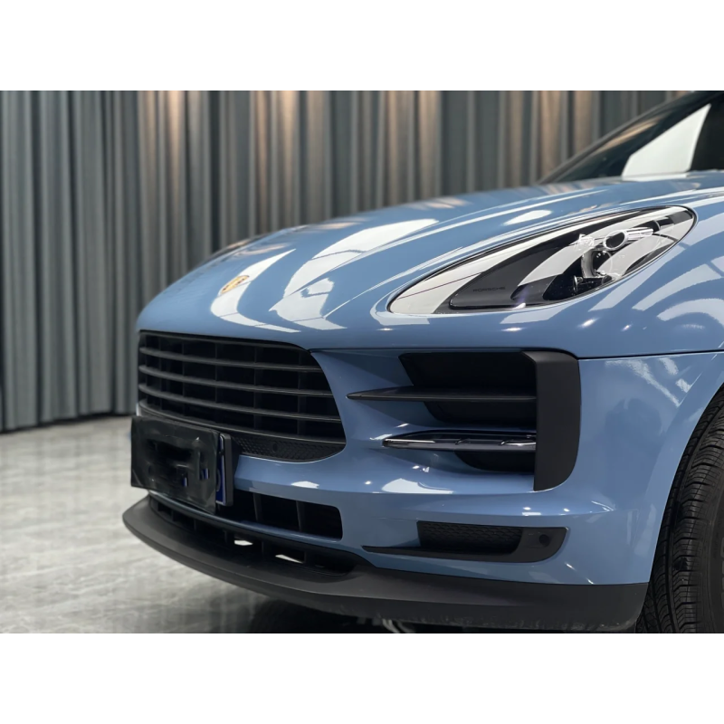 Glossy China Blue Vinyl Car Wrap K-1915