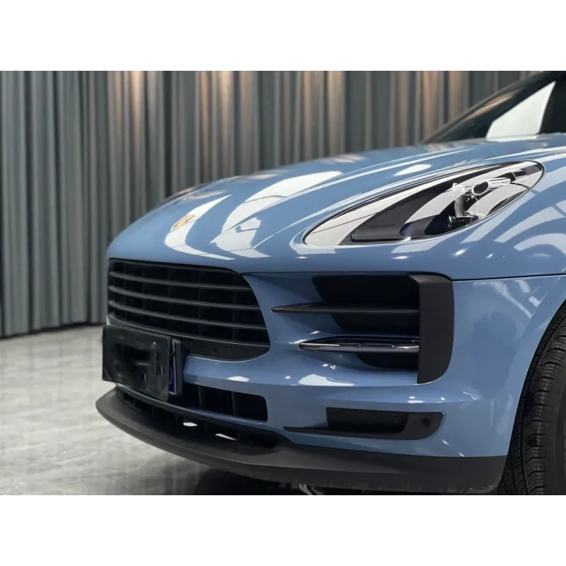 Glossy China Blue Vinyl Car Wrap K-1915
