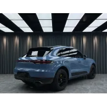 Glossy China Blue Vinyl Car Wrap K-1915