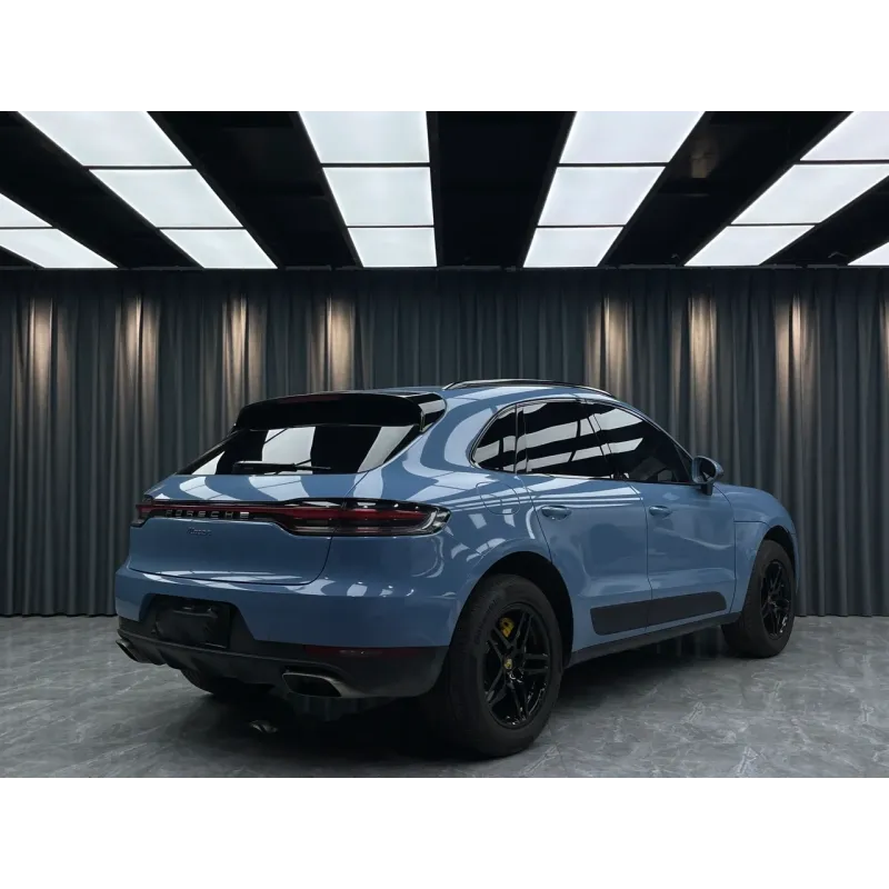 Glossy China Blue Vinyl Car Wrap K-1915