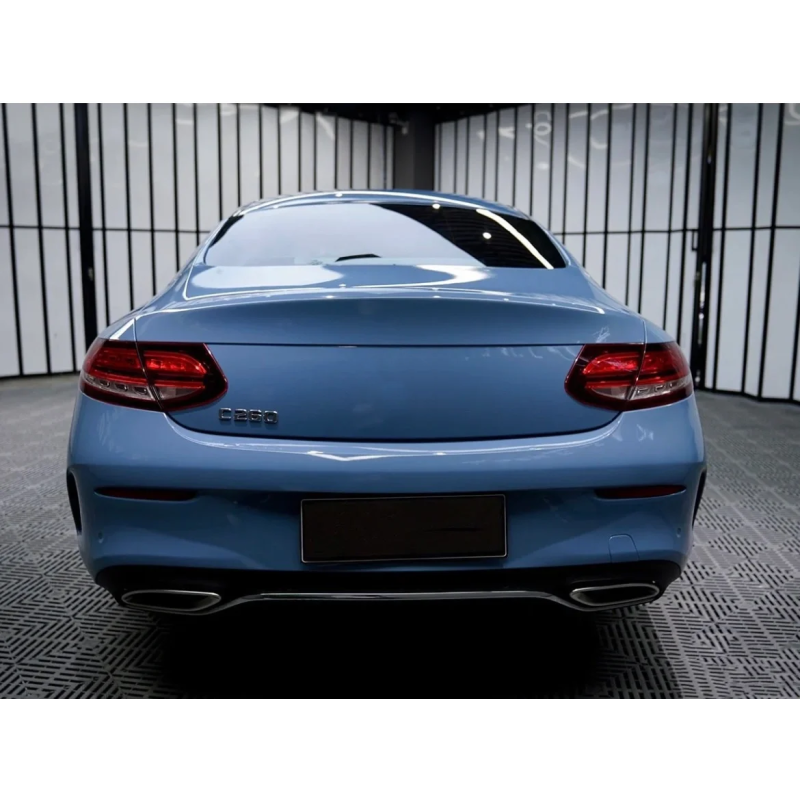 Glossy China Blue Vinyl Car Wrap K-1915