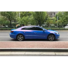 Glossy Diamond Blue Red Vinyl Car Wrap K-4002