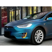Ultra-Matte Night Blue Vinyl Car Wrap K-1019