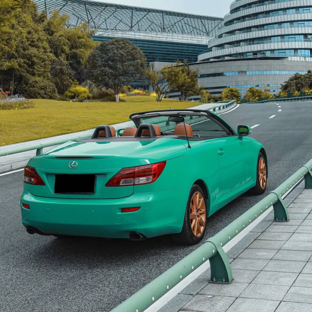 Vintage Green Vinyl Car Wrap K-1423