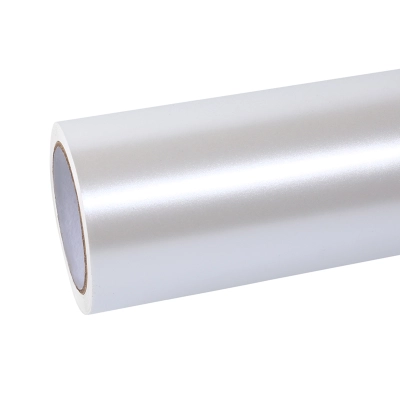 Pure Metal White Vinyl Car Wrap K-9206 01