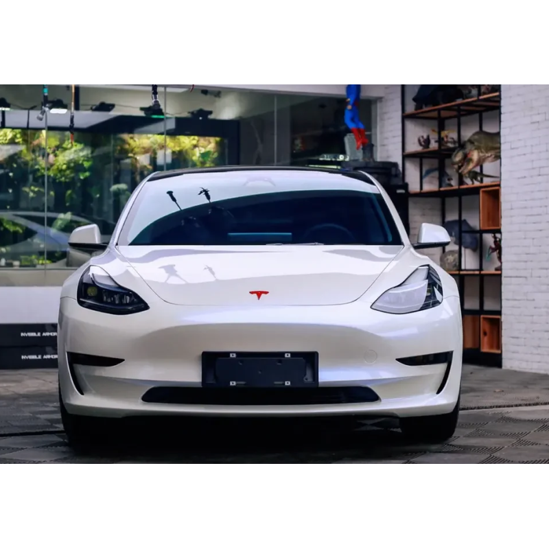 Glossy Aurora White Vinyl Car Wrap K-1610