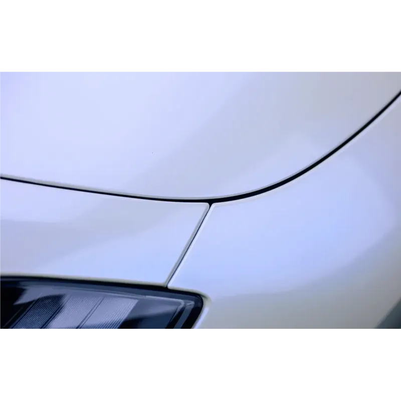 Glossy Aurora White Vinyl Car Wrap K-1610