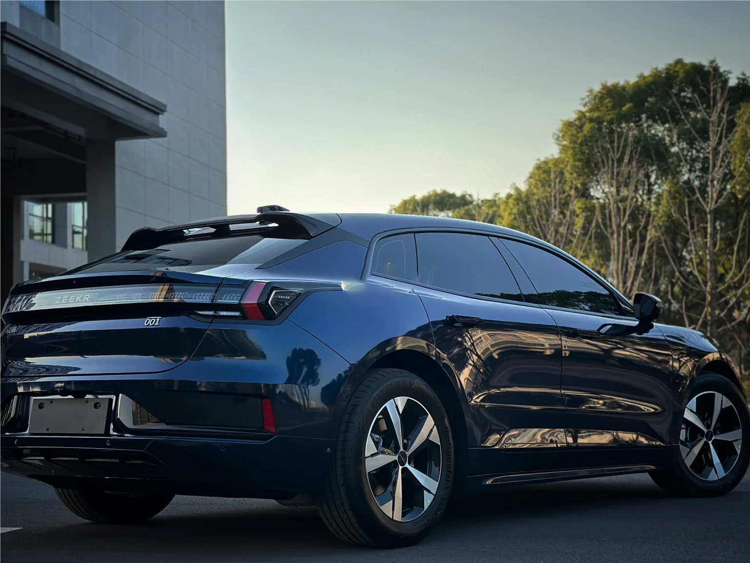 Glossy Ghost Midnight Blue Vinyl Car Wrap K-1503