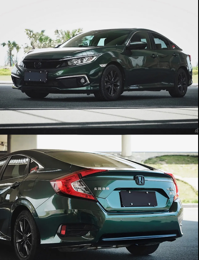 Glossy Gothic Blue Green Vinyl Car Wrap K-1421