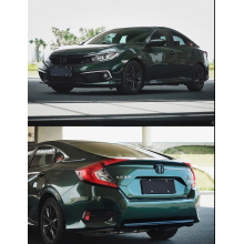 Glossy Gothic Blue Green Vinyl Car Wrap K-1421