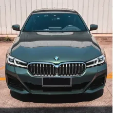 Glossy Gothic Blue Green Vinyl Car Wrap K-1421