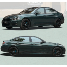 Glossy Gothic Blue Green Vinyl Car Wrap K-1421