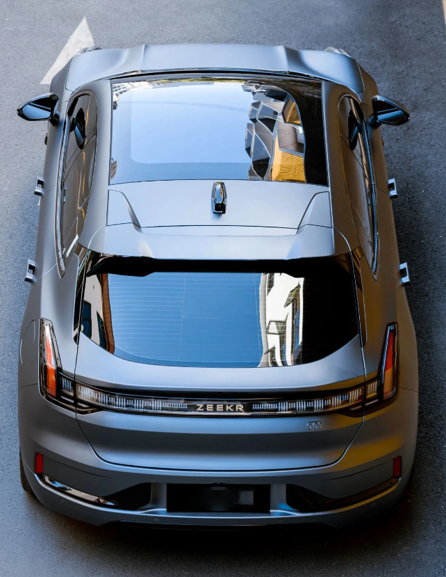 Matte Grey Blue Vinyl Car Wrap K-1203