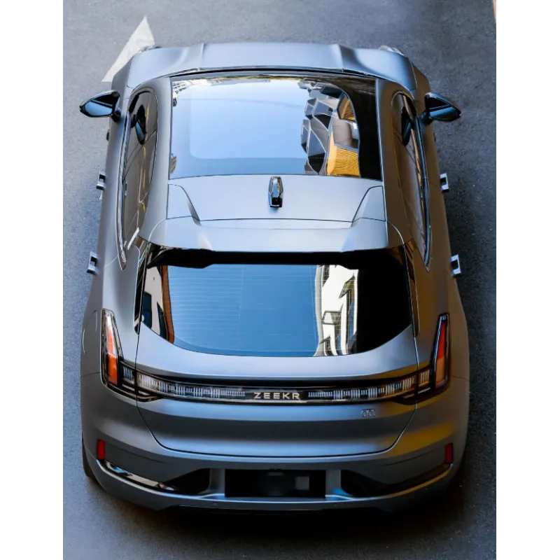 Matte Grey Blue Vinyl Car Wrap K-1203