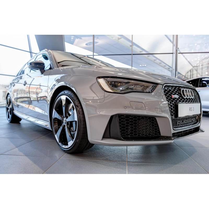 Glossy Light Nado Grey Vinyl Car Wrap K-1919 02