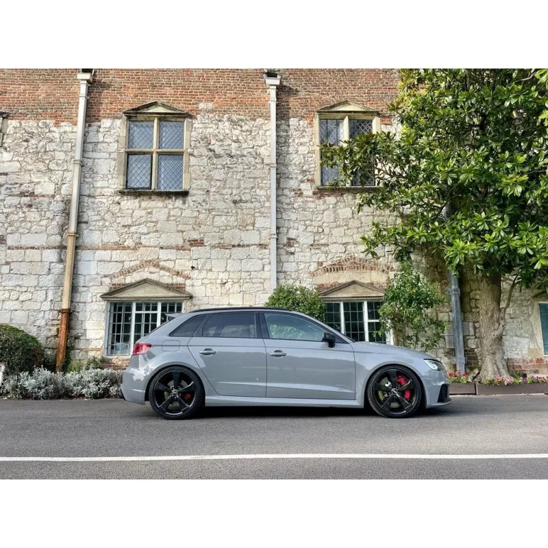Glossy Light Nado Grey Vinyl Car Wrap K-1919