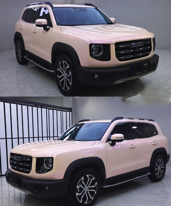 Glossy Twin Magic Pink Vinyl Car Wrap K-1705