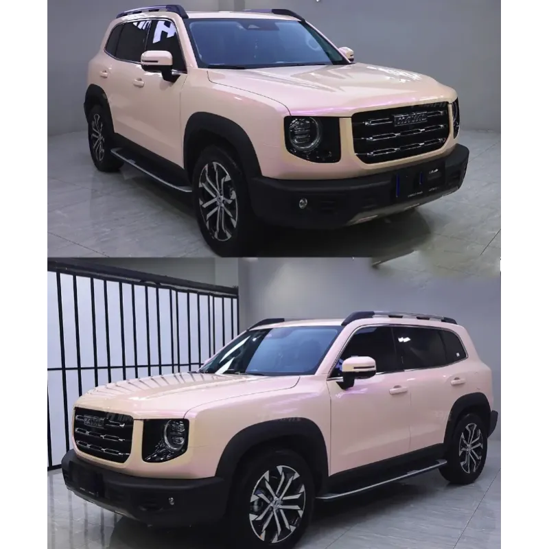 Glossy Twin Magic Pink Vinyl Car Wrap K-1705