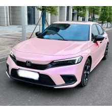 Glossy Twin Magic Pink Vinyl Car Wrap K-1705