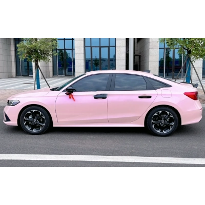 Glossy Twin Magic Pink Vinyl Car Wrap K-1705 02