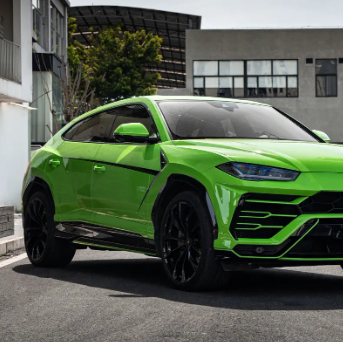 Glossy Viper Green Vinyl Car Wrap K-1434