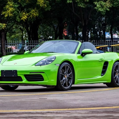Glossy Viper Green Vinyl Car Wrap K-1434 02