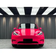 Glossy Fluorescencet Pink Vinyl Car Wrap K-8004