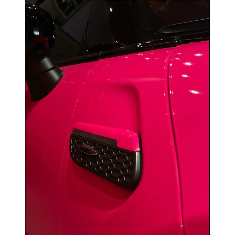 Glossy Fluorescencet Pink Vinyl Car Wrap K-8004