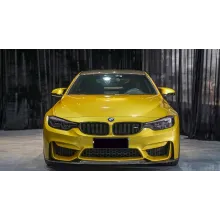 BMW M4 Paint Lemon Yellow Vinyl Car Wrap  K-6028