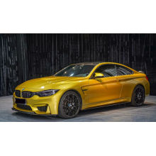 BMW M4 Paint Lemon Yellow Vinyl Car Wrap  K-6028