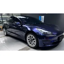 Sapphire Blue Vinyl Car Wrap K-1222