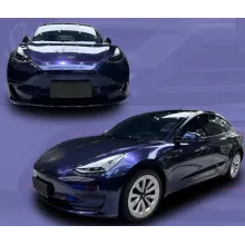 Sapphire Blue Vinyl Car Wrap K-1222