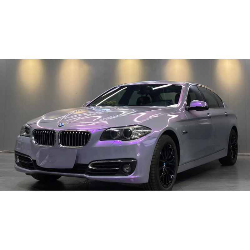 Twin Grey Purple Vinyl Car Wrap K-S2003