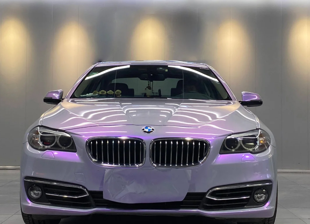 Twin Grey Purple Vinyl Car Wrap K-S2003